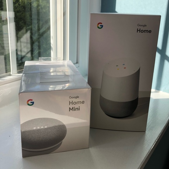 Other - NIB Google Home with 2 Google Home Minis